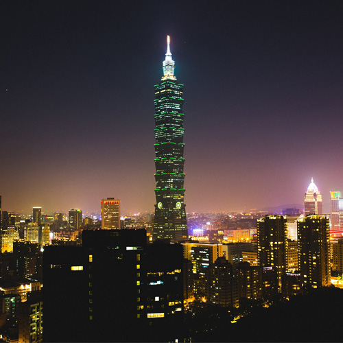 台湾の夜景